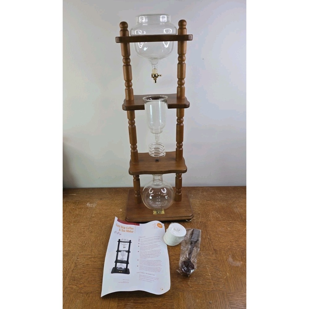Yama 8-Cup Cold Brew Coffee and Tea Tower - No Ceramic Filter Otherwise Complete